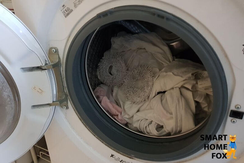 Накладки для швабр Yeedi Mop будут постираны в стиральной машине